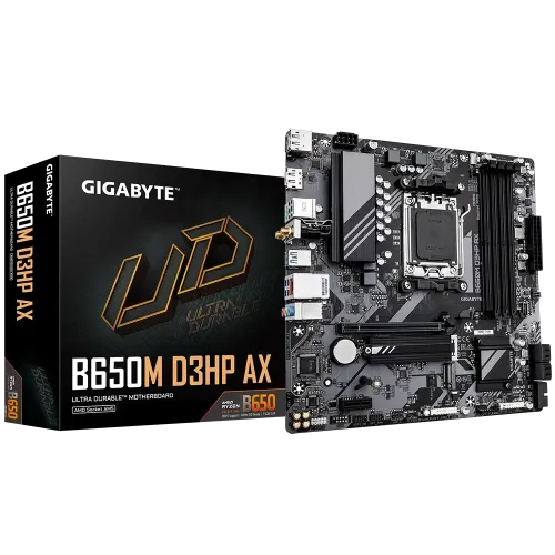 GIGABYTE B650M D3HP AX AM5 Motherboard — DDR5