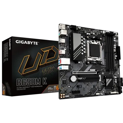 GIGABYTE B650M K Micro-ATX Motherboard — AMD AM5
