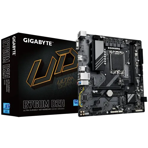 GIGABYTE B760M D2H Micro-ATX Motherboard