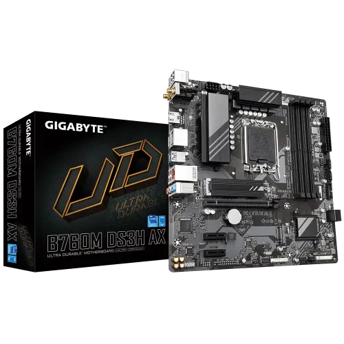 GIGABYTE B760M DS3H AX Micro-ATX Motherboard