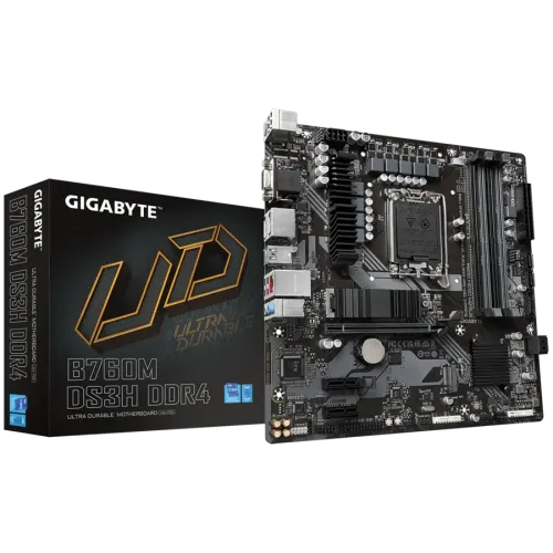 GIGABYTE B760M DS3H Motherboard — DDR4, mATX