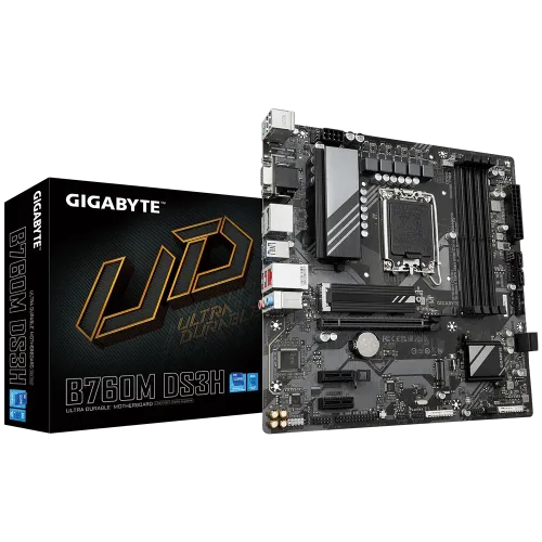 GIGABYTE B760M DS3H Micro-ATX Motherboard