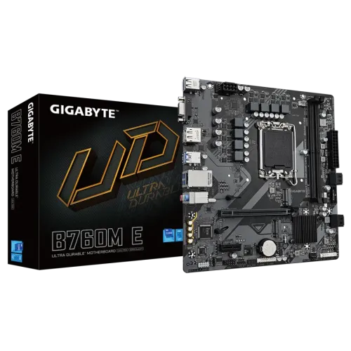 GIGABYTE B760M E Micro ATX Motherboard — DDR5