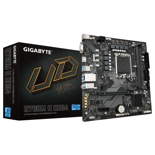 GIGABYTE B760M H Micro-ATX Motherboard — DDR4