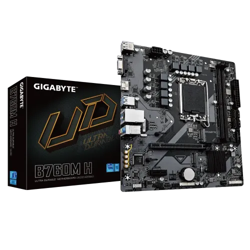 GIGABYTE B760M H Motherboard — DDR5, Micro ATX