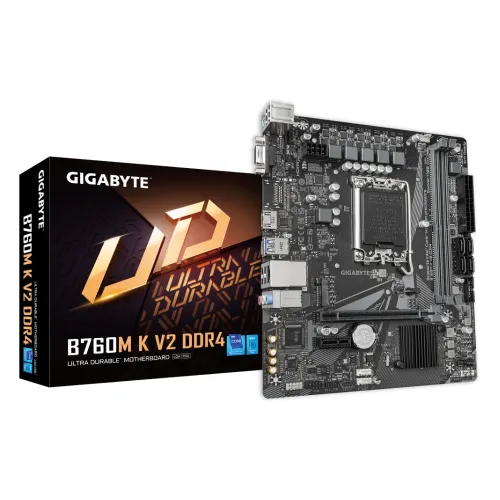 GIGABYTE B760M K V2 Micro-ATX Motherboard — DDR4