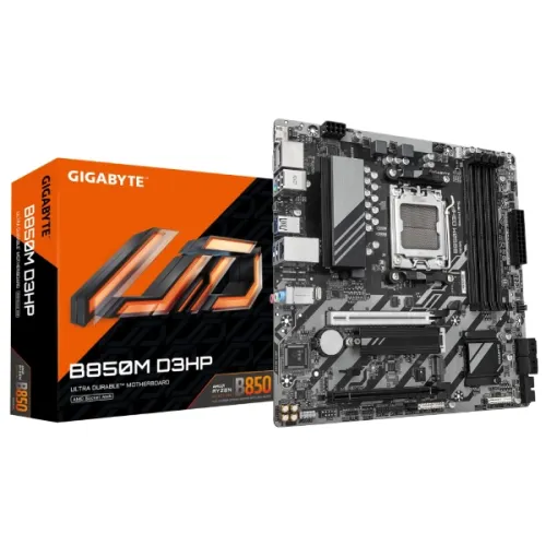 GIGABYTE B850M D3HP Micro ATX Motherboard — AMD AM5, DDR5