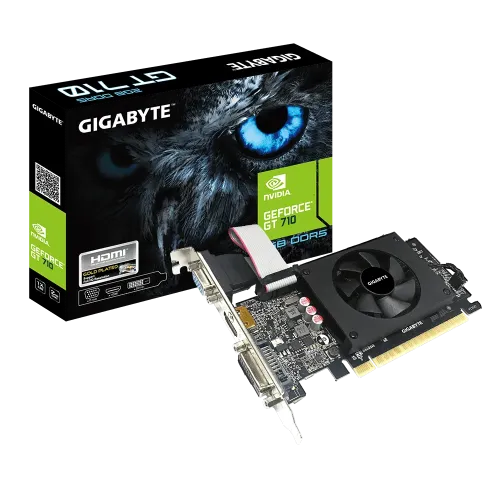 GIGABYTE GeForce GT 710 Graphics Card — 2GB DDR5
