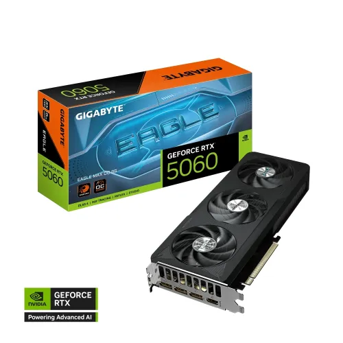 GIGABYTE GeForce RTX 5060 EAGLE MAX OC Graphics Card — 8GB GDDR7