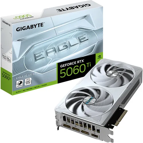GIGABYTE EAGLE ICE OC Graphics Card — GeForce RTX 5060 Ti, 8GB GDDR7