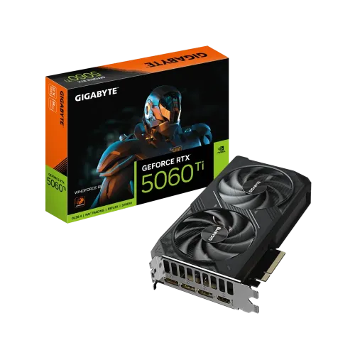 GIGABYTE GeForce RTX 5060 Ti WINDFORCE Graphics Card — 8G GDDR7