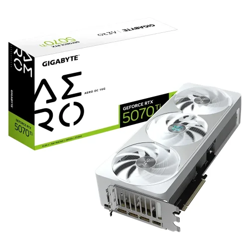 Gigabyte GeForce RTX 5070 Ti AERO OC Graphics Card — 16GB GDDR7