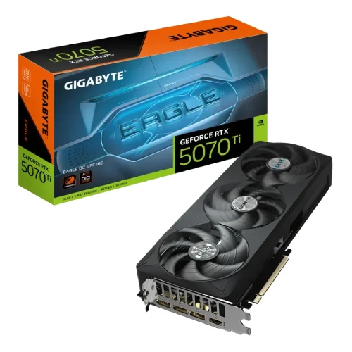 GIGABYTE GeForce RTX 5070 Ti EAGLE OC SFF Graphics Card — 16GB GDDR7