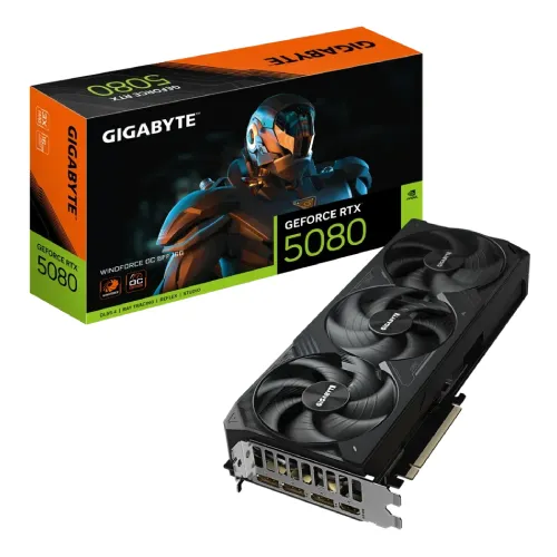 Gigabyte GeForce RTX 5080 WINDFORCE OC SFF Graphics Card — 16GB GDDR7