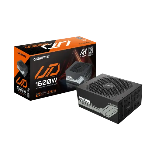 Gigabyte GP-UD1600PM PG5 ATX Power Supply — 1600W, 80 PLUS Platinum, Full Modular
