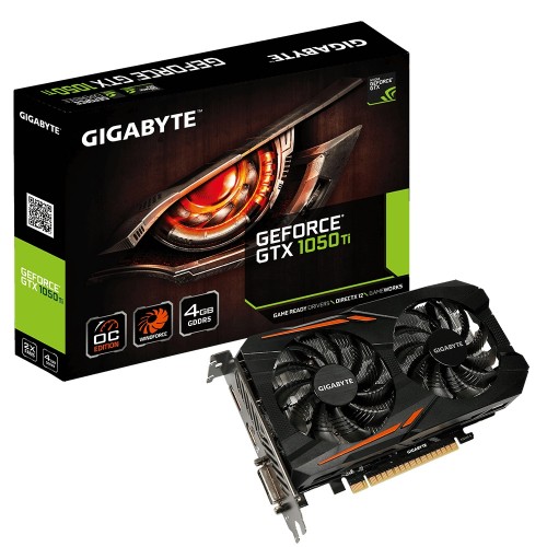 Gigabyte GeForce GTX 1050 TI OC Graphics Card — 4GB