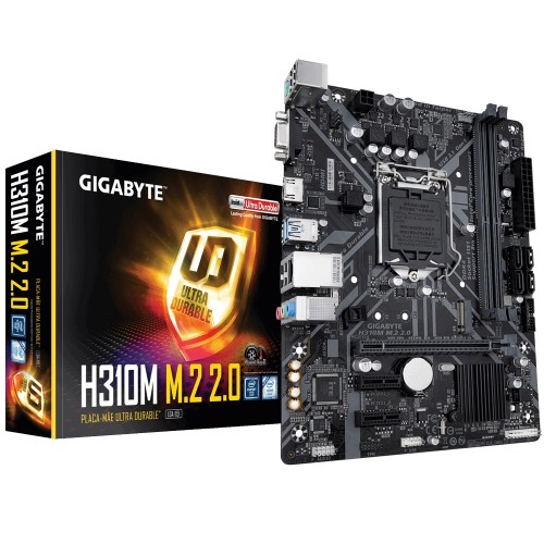 Gigabyte H310M M.2 Micro ATX Motherboard — 9th Gen