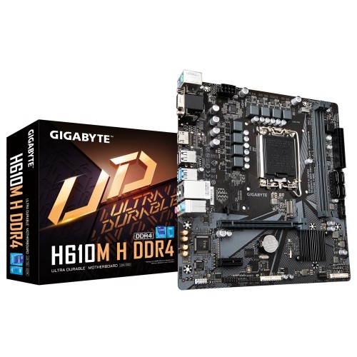 GIGABYTE H610M H Micro-ATX Motherboard — DDR4