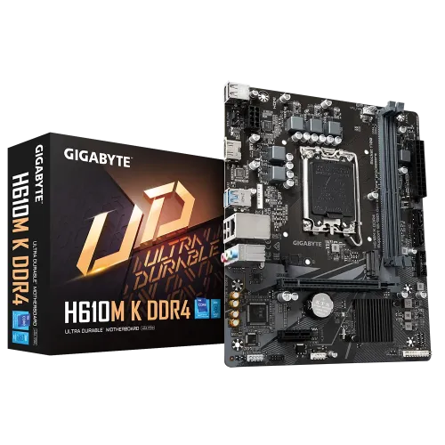 GIGABYTE H610M K Motherboard — DDR4, Micro-ATX