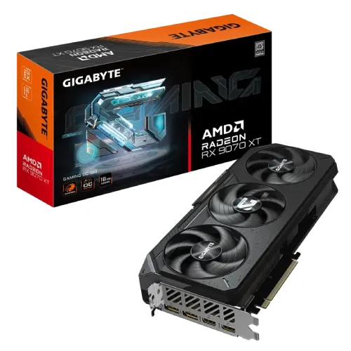 GIGABYTE Radeon RX 9070 XT GAMING OC Graphics Card — 16G GDDR6