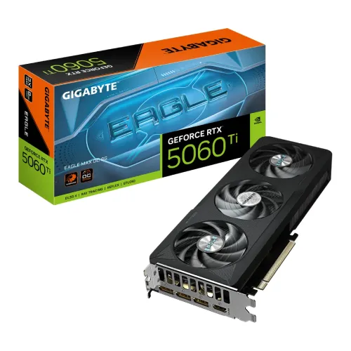 GIGABYTE GeForce RTX 5060 Ti EAGLE MAX OC Graphics Card — 8GB GDDR7