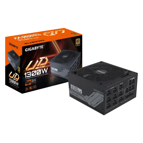 Gigabyte UD1300GM PG5 ATX Power Supply — 1300W, 80 Plus Gold