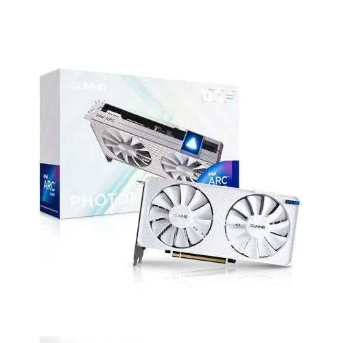 GUNNIR Photon 6G OC Graphics Card — Intel Arc A380, GDDR6