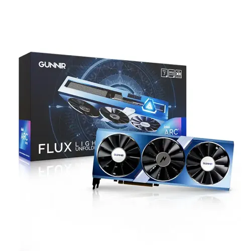 GUNNIR Flux 16G OC Graphics Card — Intel Arc A770, GDDR6