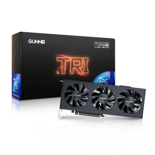 Gunnir Intel Arc A770 Tri Graphics Card — 16GB GDDR6