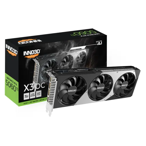 INNO3D GeForce RTX 5060 Ti X3 OC Graphics Card — 16GB GDDR7