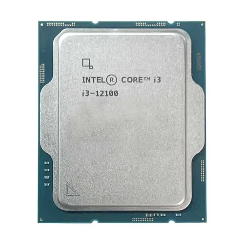 Intel Core i3-12100 Processor — 12th Gen Alder Lake, Tray