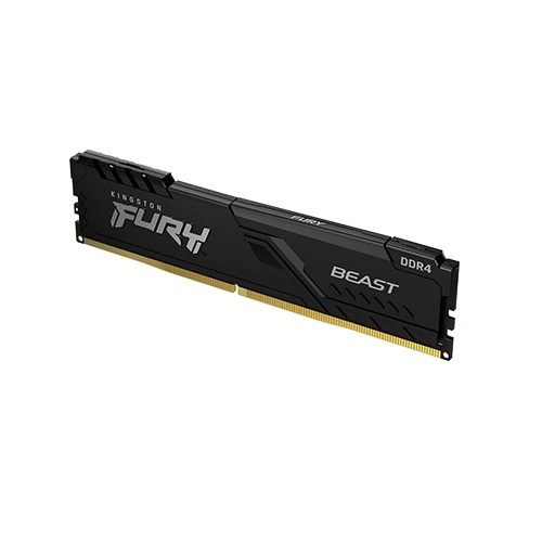 Kingston FURY Beast Desktop Memory — 16GB DDR4, 3200MHz, CL16
