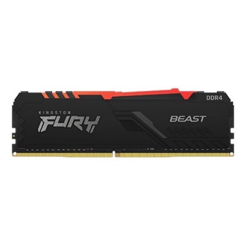 Kingston FURY Beast RGB Desktop Memory — 16GB, DDR4 3200MHz