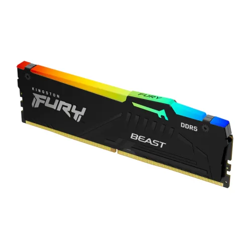Kingston FURY Beast RGB Desktop Memory — 8GB DDR5 5600MHz