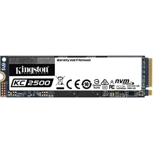 Kingston KC2500 M.2 NVMe SSD — 1TB, PCIe 4.0