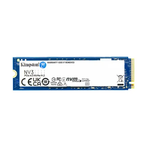 Kingston NV3 M.2 NVMe SSD — 500GB, PCIe Gen 4.0