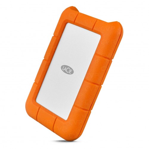 LaCie Rugged External Hard Drive — 4TB, USB 3.0 Gen 1, USB-C