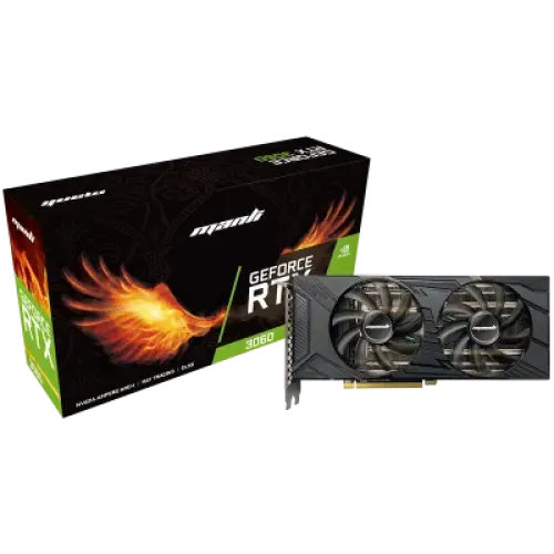 Manli GeForce RTX 3060 Nebula Twin Graphic Card — 12GB GDDR6