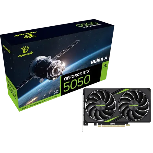 Manli Nebula Graphics Card — GeForce RTX 5050, 8GB GDDR6