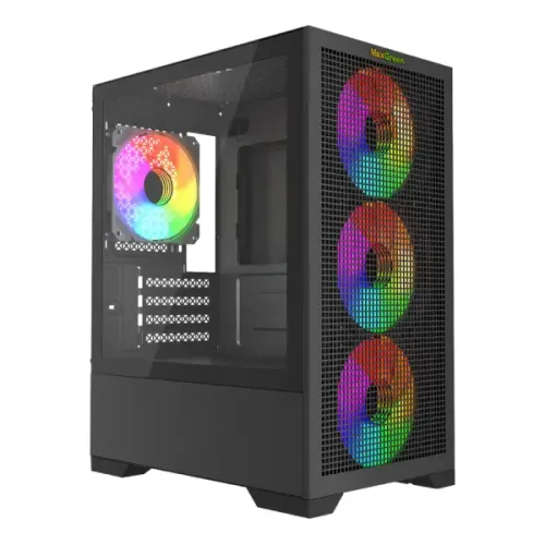 MaxGreen A9 M-ATX Gaming Case — Mid-Tower