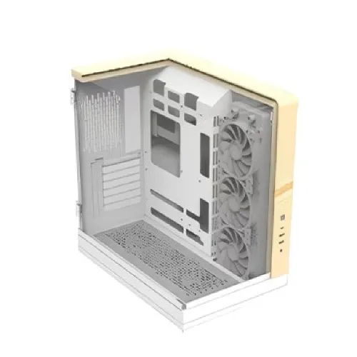 Monarch Aqua X7 ATX Gaming Case — ARGB, White