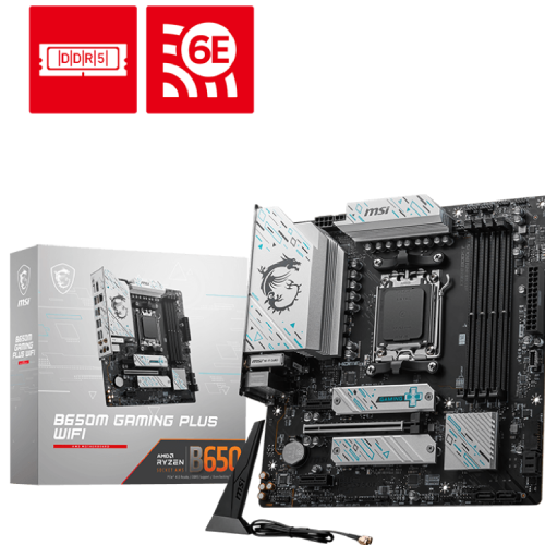 MSI B650M GAMING PLUS WIFI Motherboard — AM5 Socket