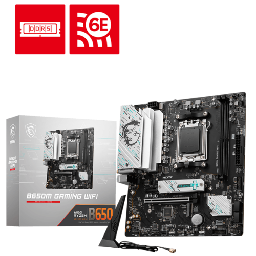 MSI B650M GAMING WIFI Motherboard — AM5, Micro-ATX