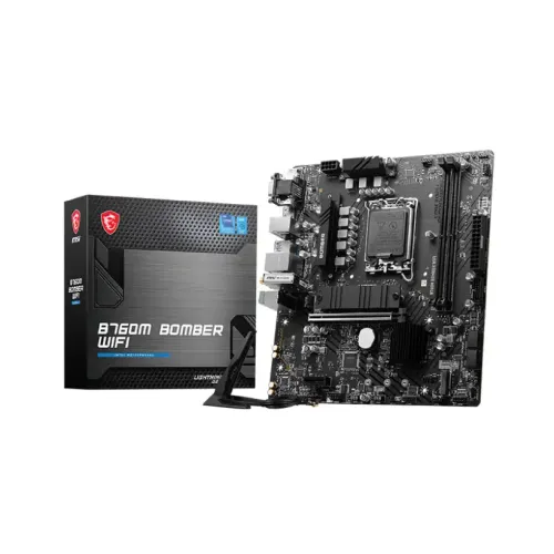 MSI B760M BOMBER WIFI Motherboard — Micro-ATX
