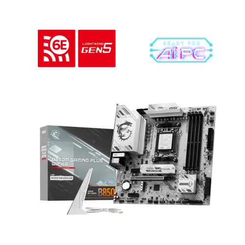 MSI B850M GAMING PLUS WIFI6E AM5 Motherboard — mATX