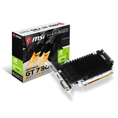 MSI GeForce GT 730 Graphics Card — 2GB DDR3