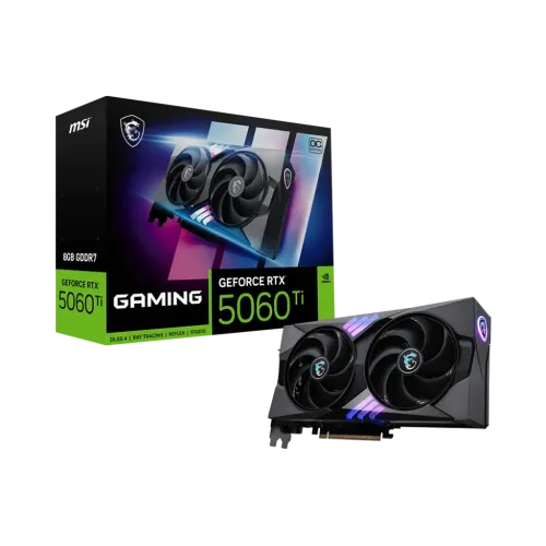 MSI GeForce RTX 5060 Ti GAMING OC Graphics Card — 8GB GDDR7
