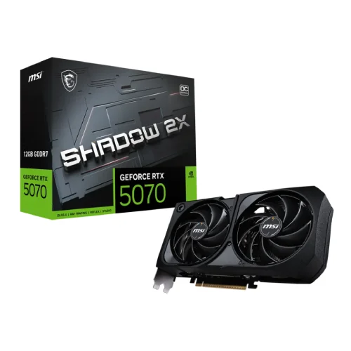 MSI GeForce RTX 5070 SHADOW 2X OC Graphics Card — 12GB GDDR7