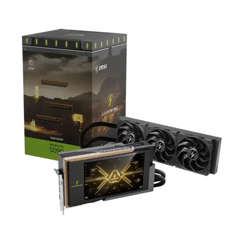 MSI GeForce RTX 5090 LIGHTNING Z Graphics Card — 32GB GDDR7