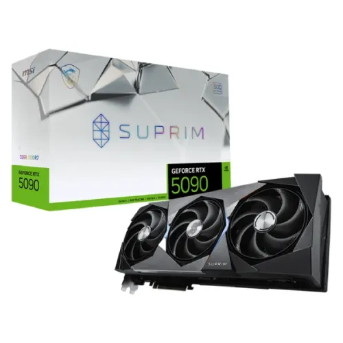 MSI GeForce RTX 5090 32G SUPRIM SOC Graphics Card — 32GB GDDR7